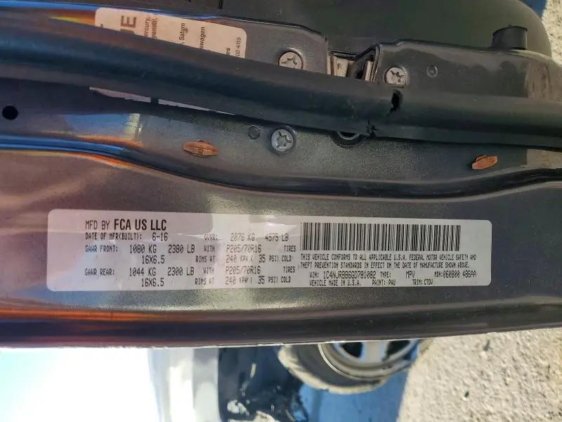 2016 JEEP PATRIOT SPORT  