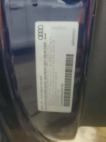 2018 AUDI RS5   