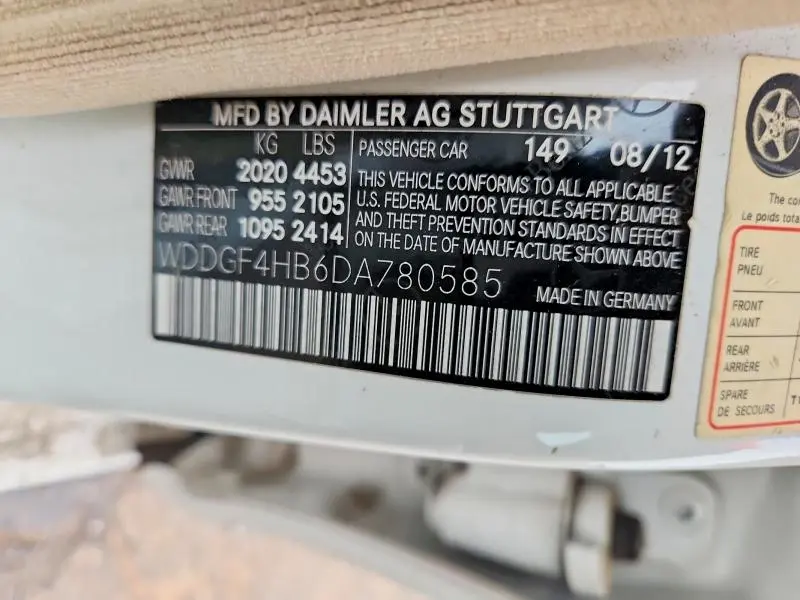 2013 MERCEDES-BENZ C 250  