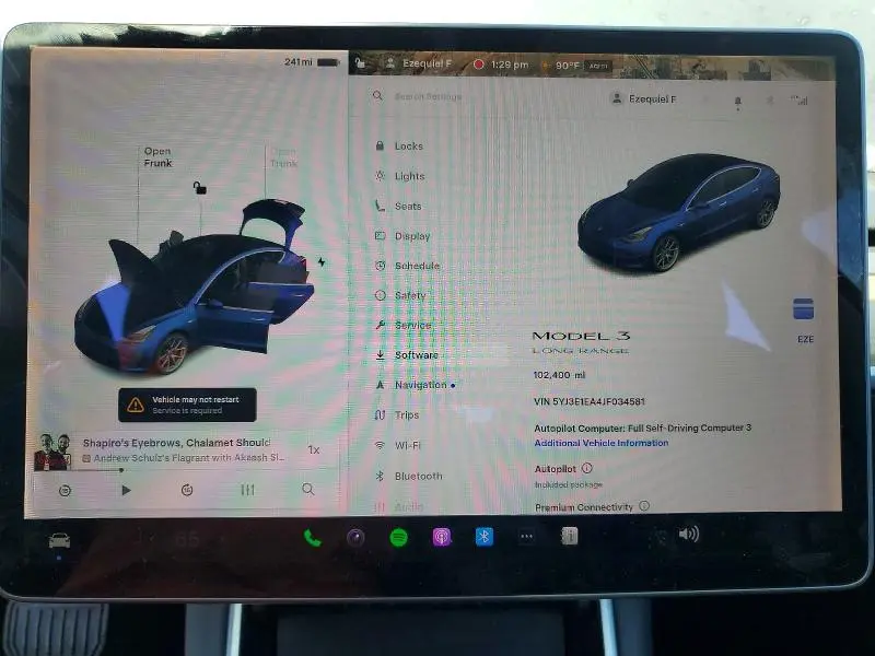 2018 TESLA MODEL 3   