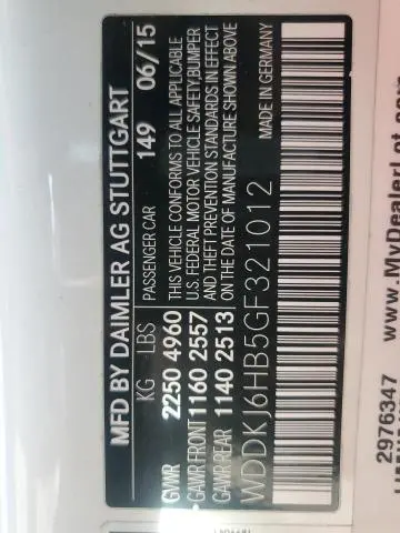 2016 MERCEDES-BENZ E 400 4MATIC  