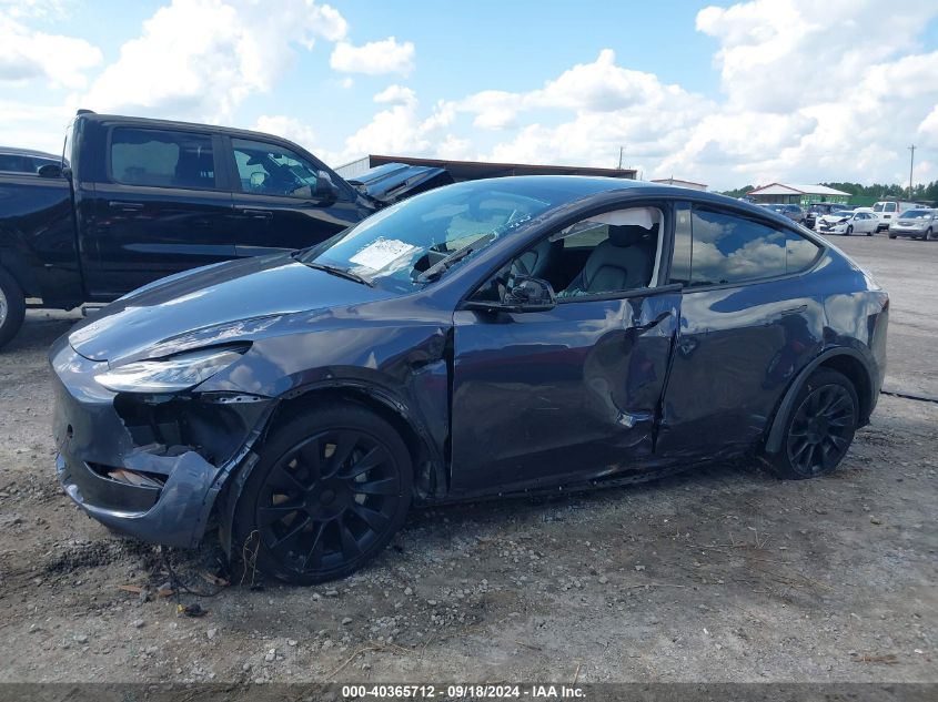 2022 TESLA MODEL Y LONG RANGE DUAL MOTOR ALL-WHEEL DRIVE