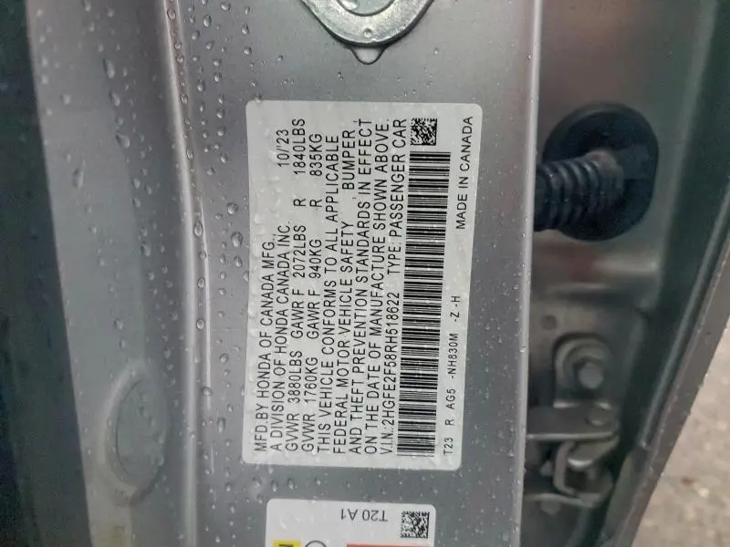 2024 HONDA CIVIC SPORT  