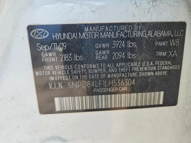 2020 HYUNDAI ELANTRA VALUE EDITION  