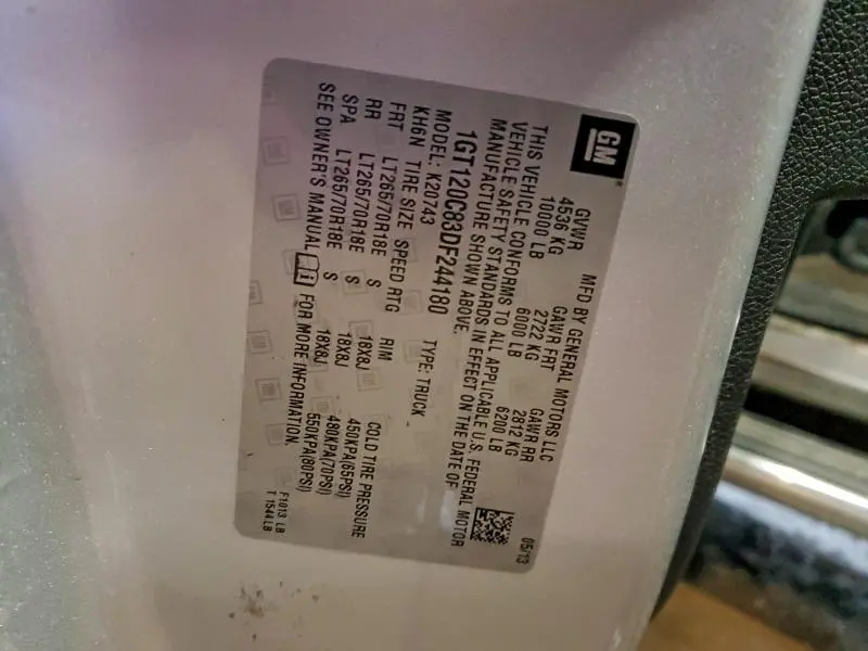 2013 GMC SIERRA K2500 SLE  