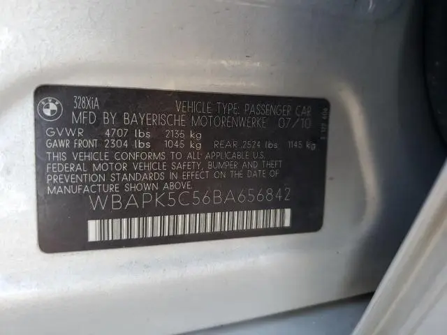 2011 BMW 328 XI SULEV  