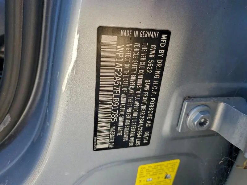 2015 PORSCHE MACAN TURBO  