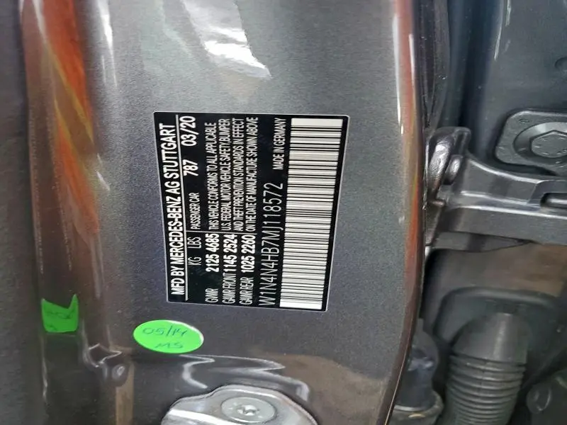 2021 MERCEDES-BENZ GLA 250 4MATIC  