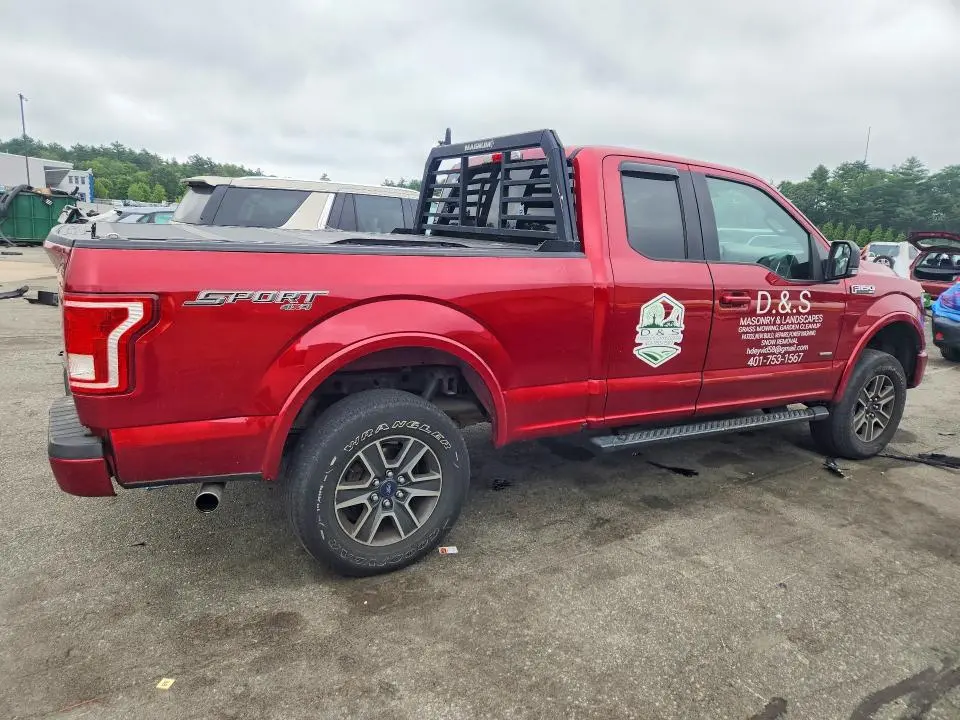 2016 FORD F150 SUPER CAB  