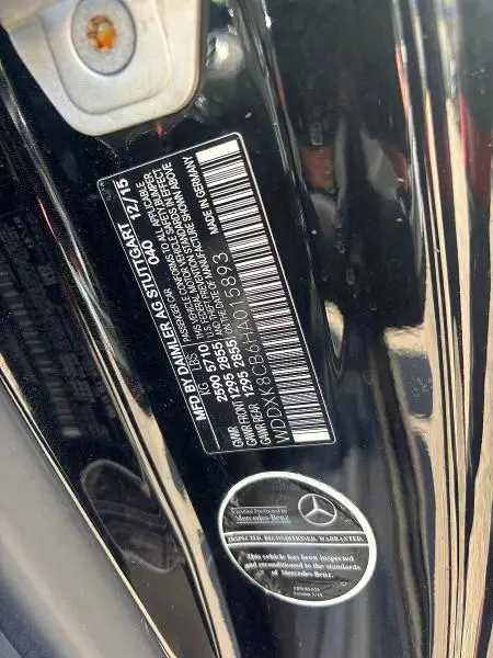2017 MERCEDES-BENZ S 550  