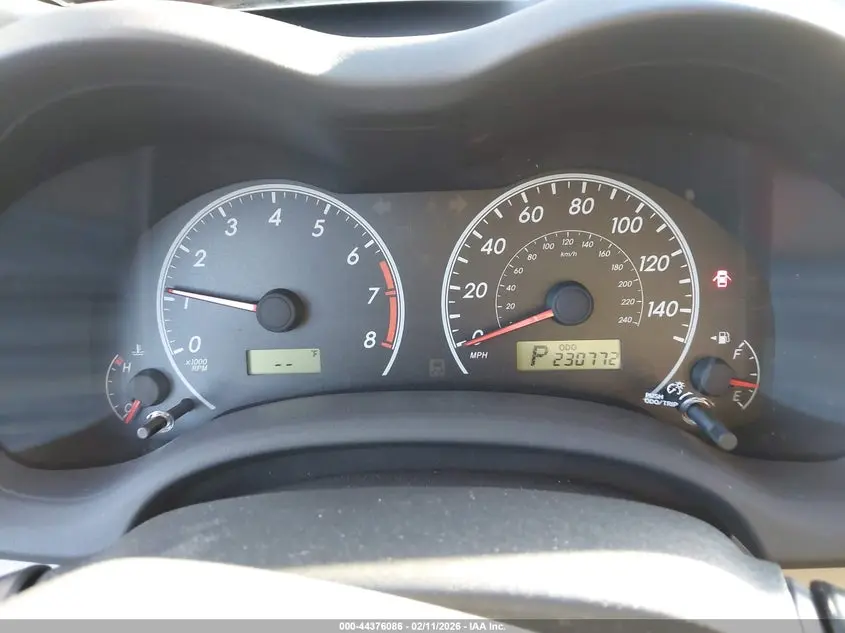 2012 TOYOTA COROLLA LE