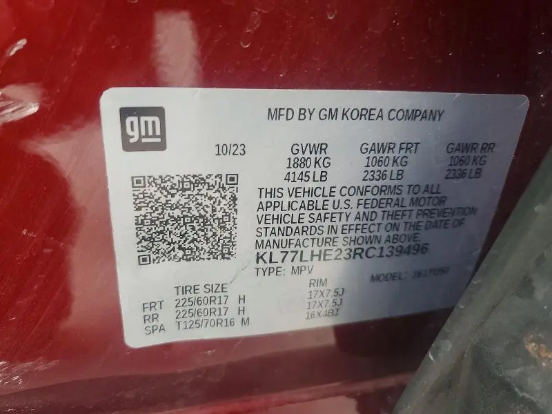 2024 CHEVROLET TRAX 1LT  