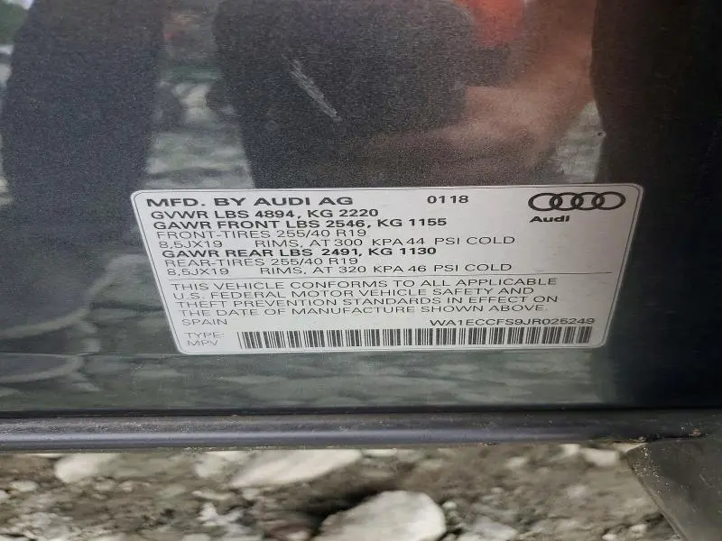 2018 AUDI Q3 PREMIUM  