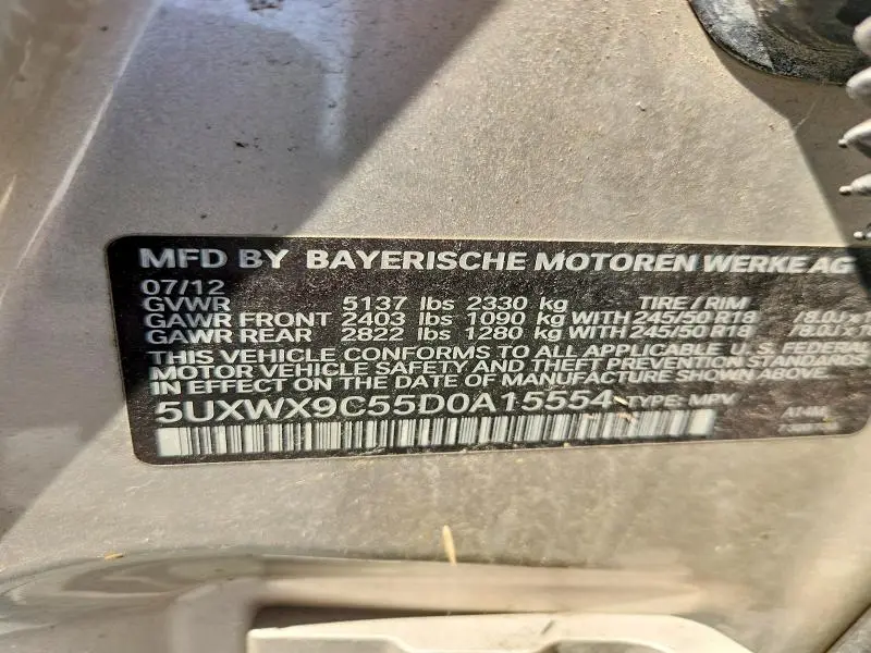 2013 BMW X3 XDRIVE28I  