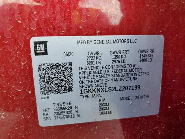 2020 GMC ACADIA DENALI  