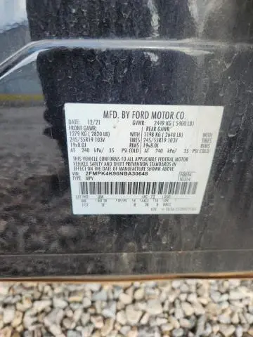 2022 FORD EDGE TITANIUM  