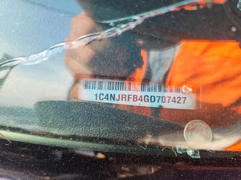 2016 JEEP PATRIOT LATITUDE  