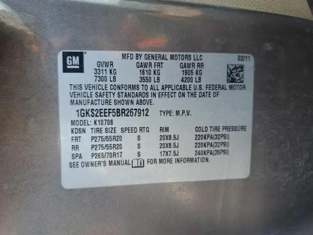 2011 GMC YUKON DENALI  