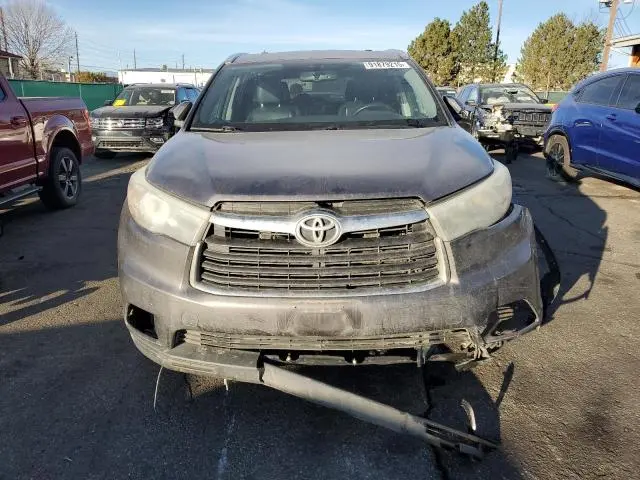 2015 TOYOTA HIGHLANDER XLE  