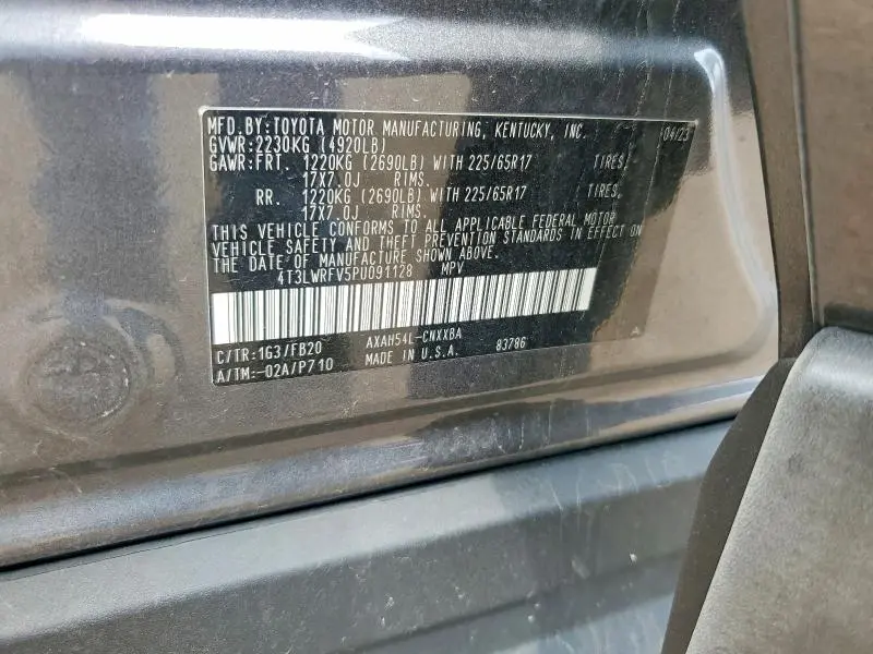 2023 TOYOTA RAV4 LE  