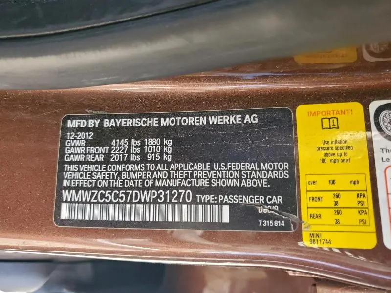 2013 MINI COOPER S COUNTRYMAN  