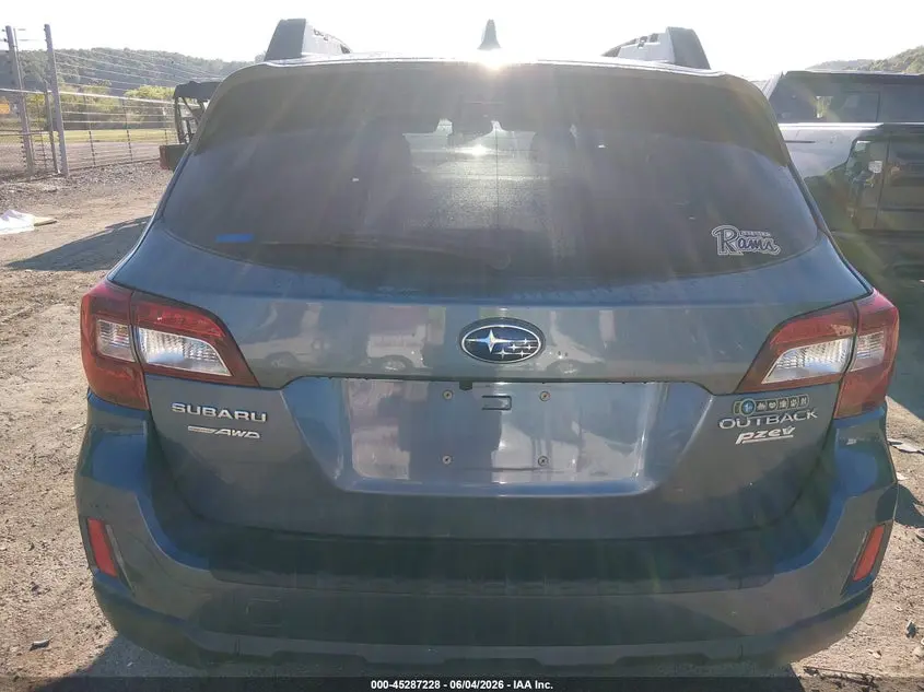 2016 SUBARU OUTBACK 2.5I LIMITED
