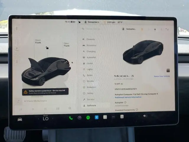 2025 TESLA MODEL 3   