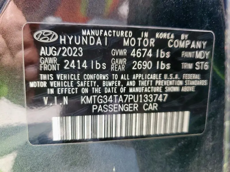 2023 GENESIS G70 BASE  