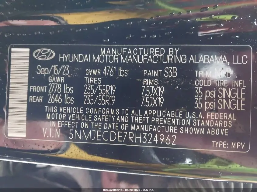 2024 HYUNDAI TUCSON LIMITED