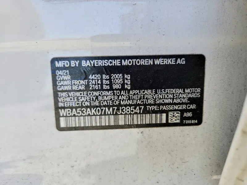 2021 BMW 228I   