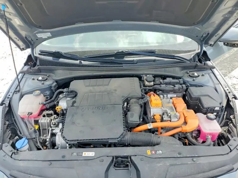 2021 HYUNDAI ELANTRA BLUE  