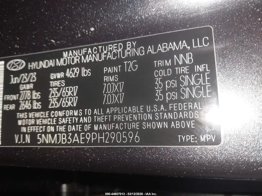 2023 HYUNDAI TUCSON SEL