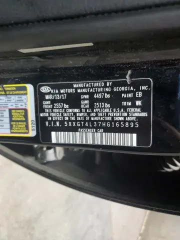2017 KIA OPTIMA LX