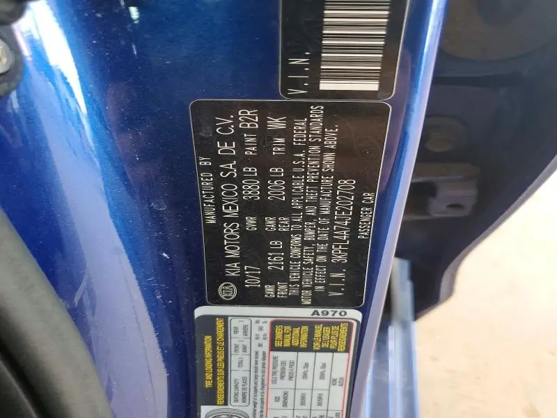 2018 KIA FORTE S  