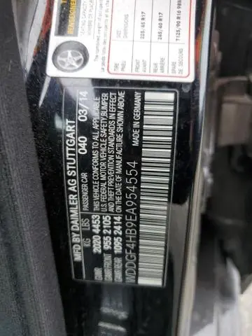 2014 MERCEDES-BENZ C 250