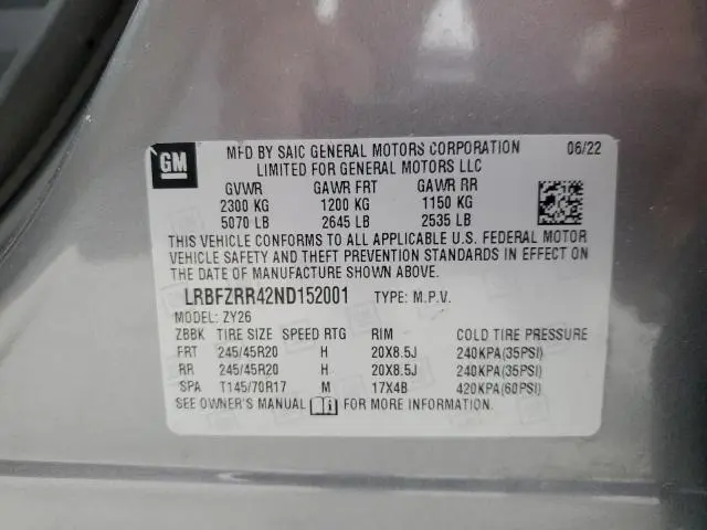 2022 BUICK ENVISION AVENIR  