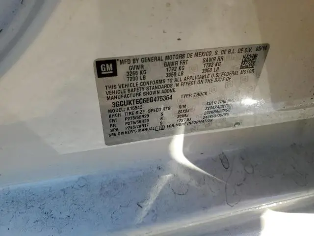 2014 CHEVROLET SILVERADO K1500 HIGH COUNTRY  