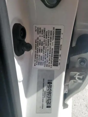 2017 HONDA CIVIC LX  