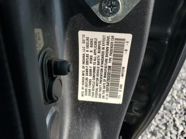 2013 HONDA CIVIC HYBRID  
