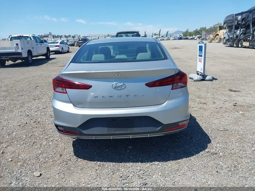 2020 HYUNDAI ELANTRA SE