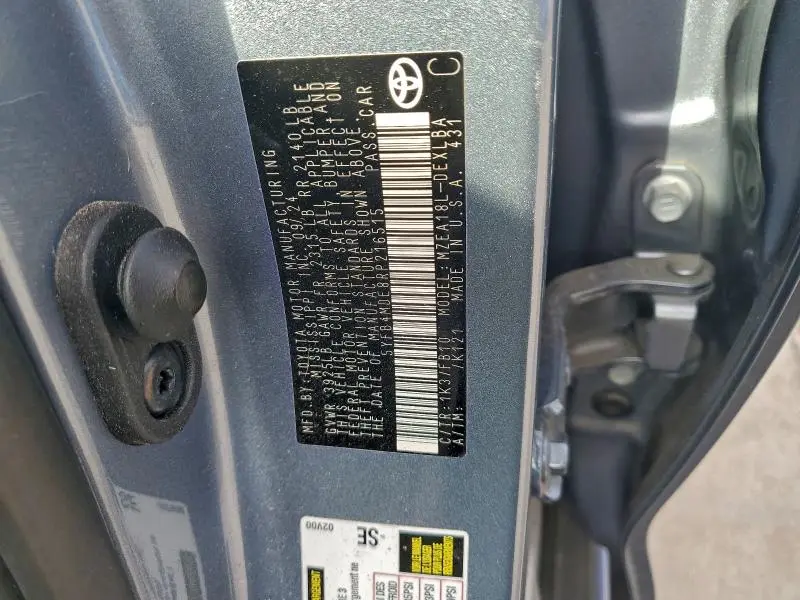 2024 TOYOTA COROLLA LE  