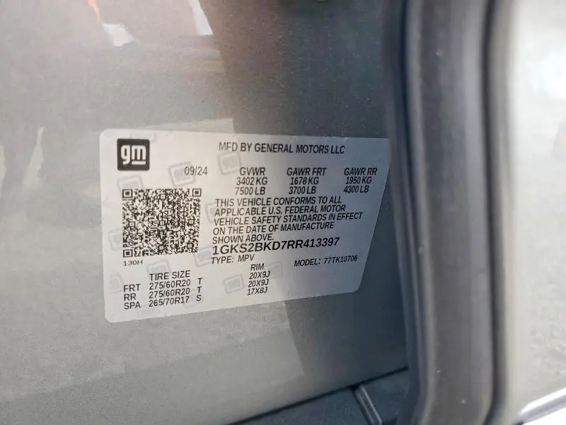 2024 GMC YUKON SLT  