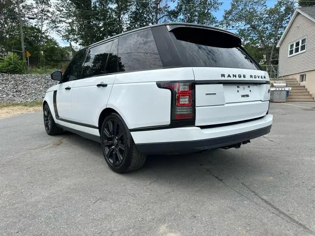 2017 LAND ROVER RANGE ROVER SUPERCHARGED  