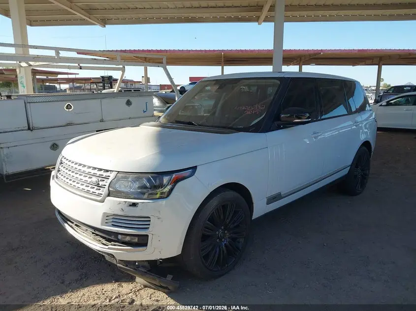 2015 LAND ROVER RANGE ROVER 5.0L V8 SUPERCHARGED