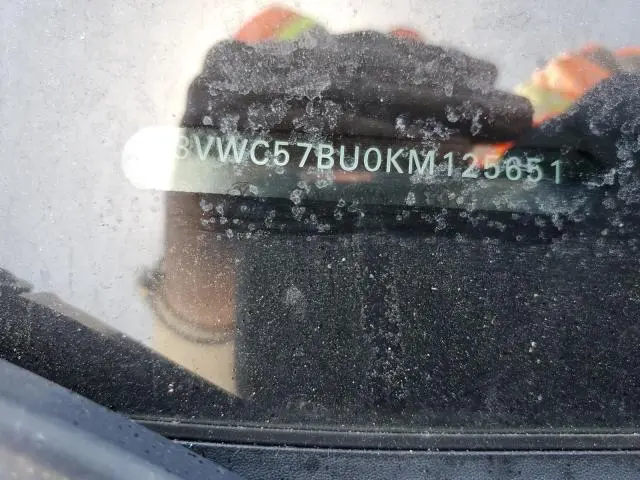2019 VOLKSWAGEN JETTA S  