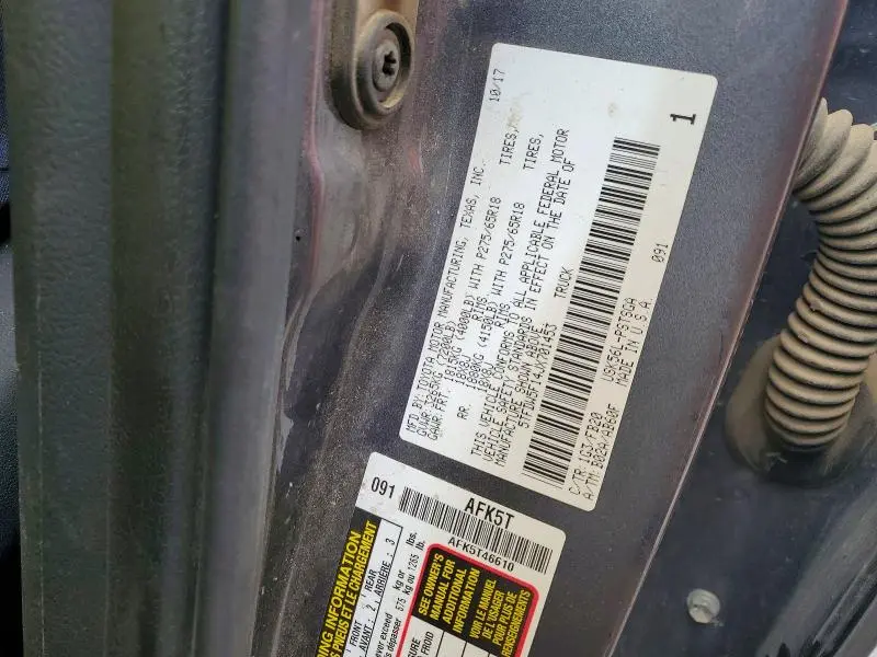 2018 TOYOTA TUNDRA CREWMAX SR5  