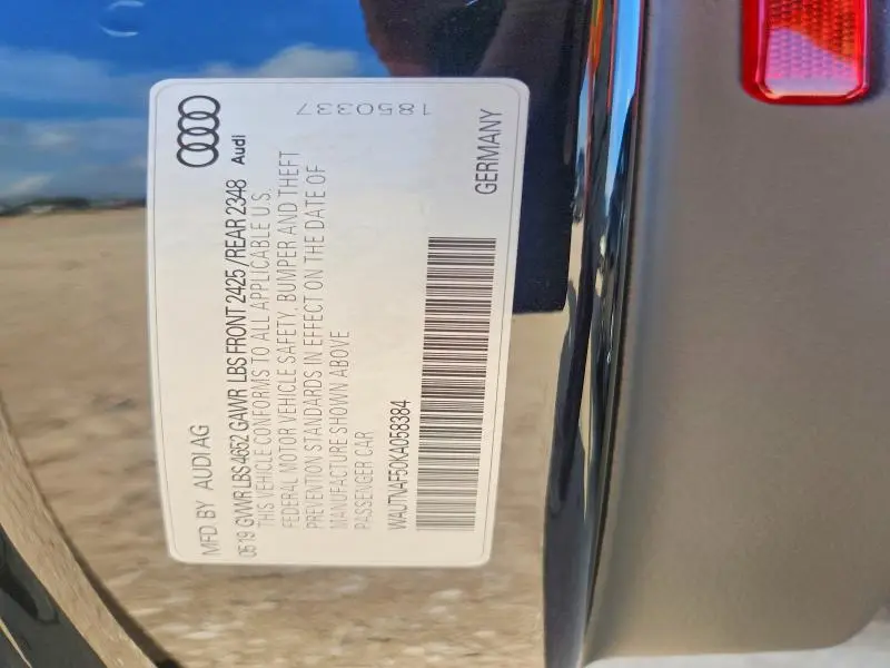 2019 AUDI A5 PREMIUM PLUS  