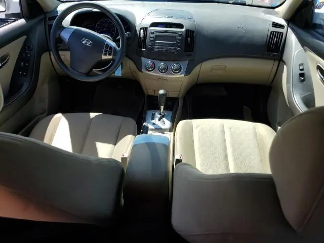 2010 HYUNDAI ELANTRA BLUE  