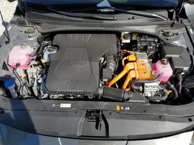 2025 HYUNDAI ELANTRA BLUE  