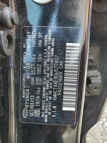2013 HYUNDAI ACCENT GLS  